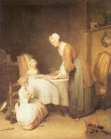 Chardin, Jean Baptiste Simeon - Saying Grace